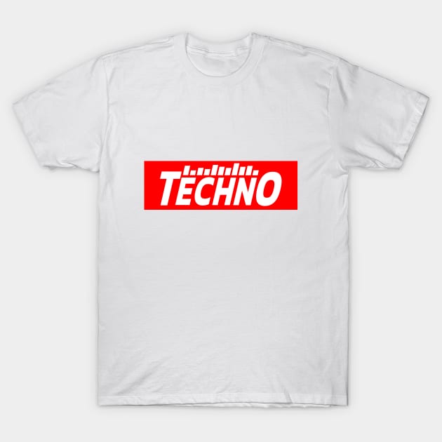 Techno T-Shirt by ARMU66